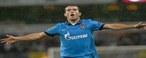 Aleksandr Kerzhakov, le metió tres al Anderlecht