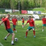 Bielorrusia, primera prueba en Austria