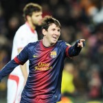 Messi y Villa rescatan al Barcelona