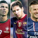 ¿Quién es el mejor pagado: Messi, Beckham o Ronaldo?