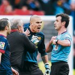 Víctor Valdés al árbitro: “No tienes vergüenza”