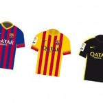 Las camisas del Barça para la temporada 2013-2014