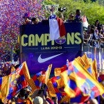 El Mundo Barça celebra la Liga 22