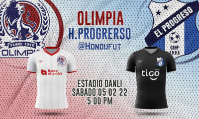 Olimpia vs Honduras Progreso