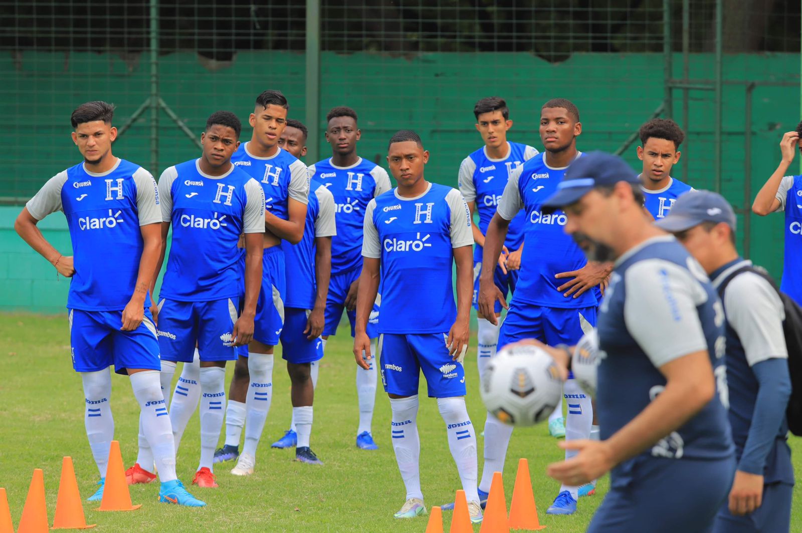 Honduras U20 entreno