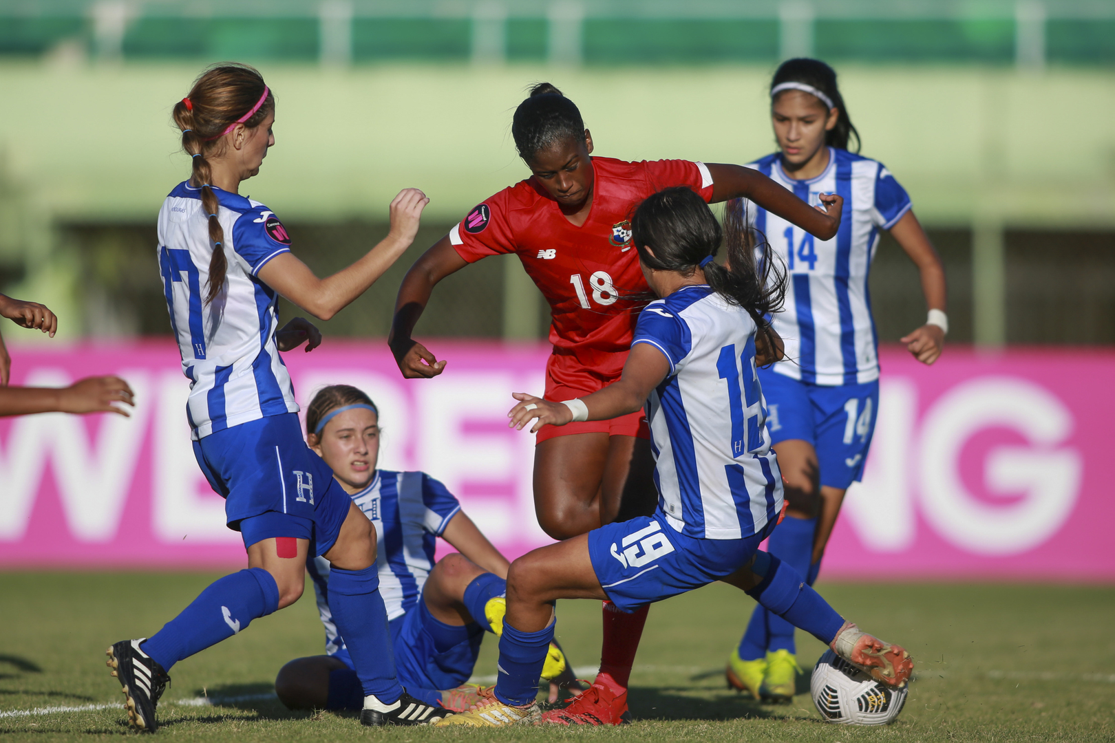 Honduras vs Panama Sub 20 femenino