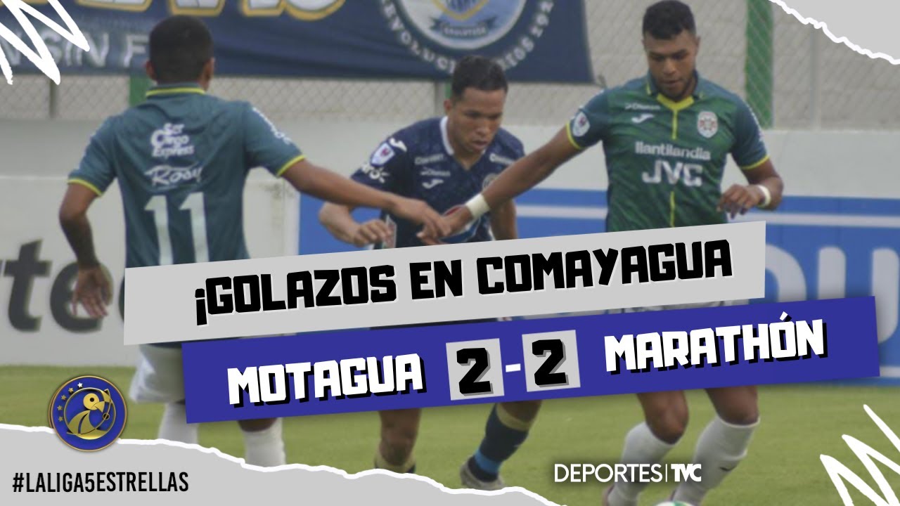 Motagua-2-2-Marathon-Resumen-Partido-Jornada-17-Liga-Nacional-de-Honduras