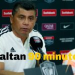 Marco Antonio Ruiz: «Nos faltó otro gol»