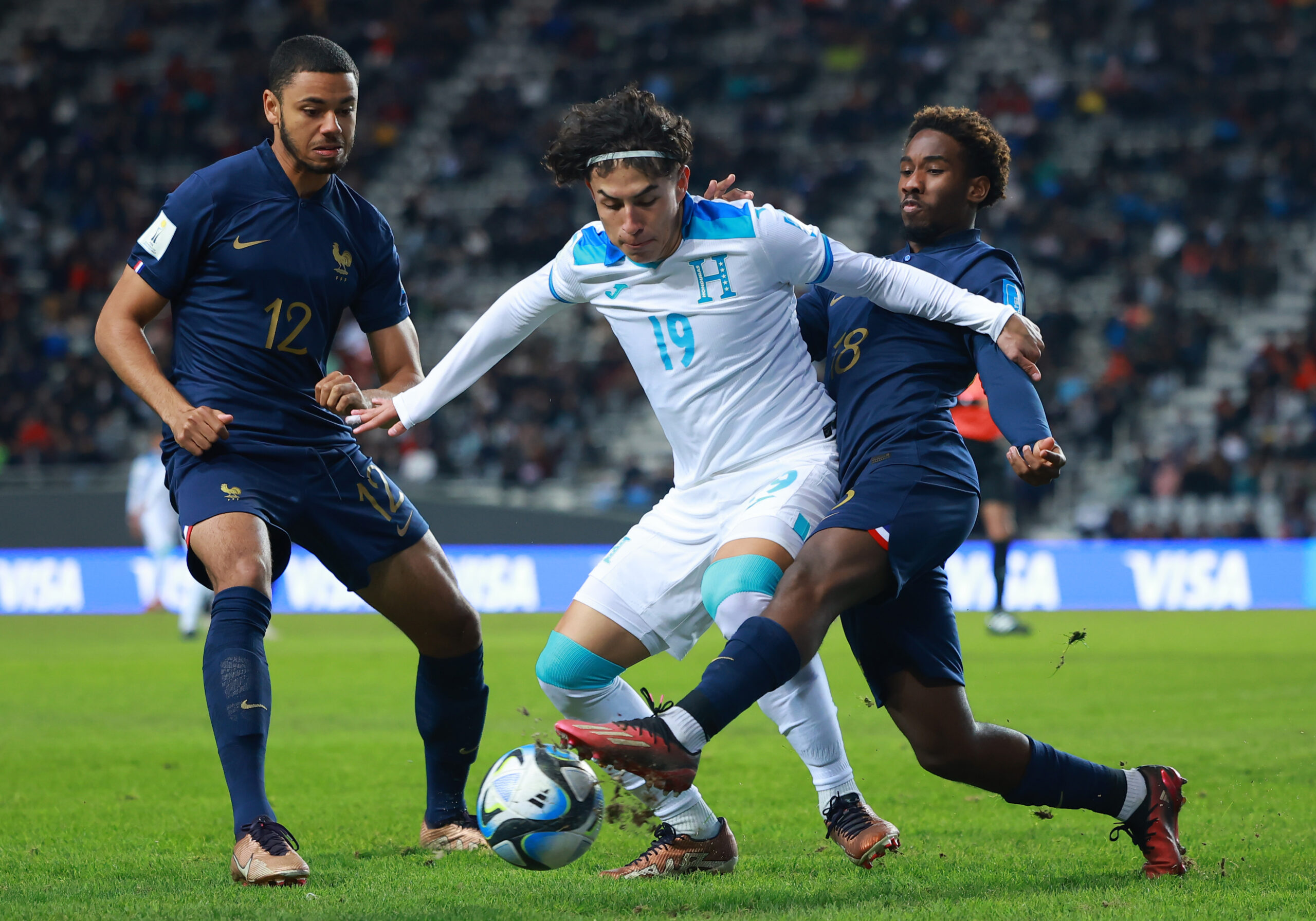 Jefryn Macias, Honduras vs Francia Mundial Sub-20