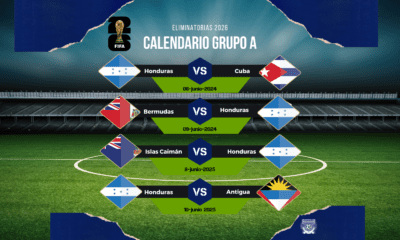 Partidos Honduras eliminatorias Mundial 2026