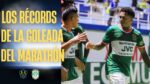 Los récords de la goleada del Marathón al Olancho FC